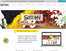 Tablet Screenshot of casadesaron.com.br